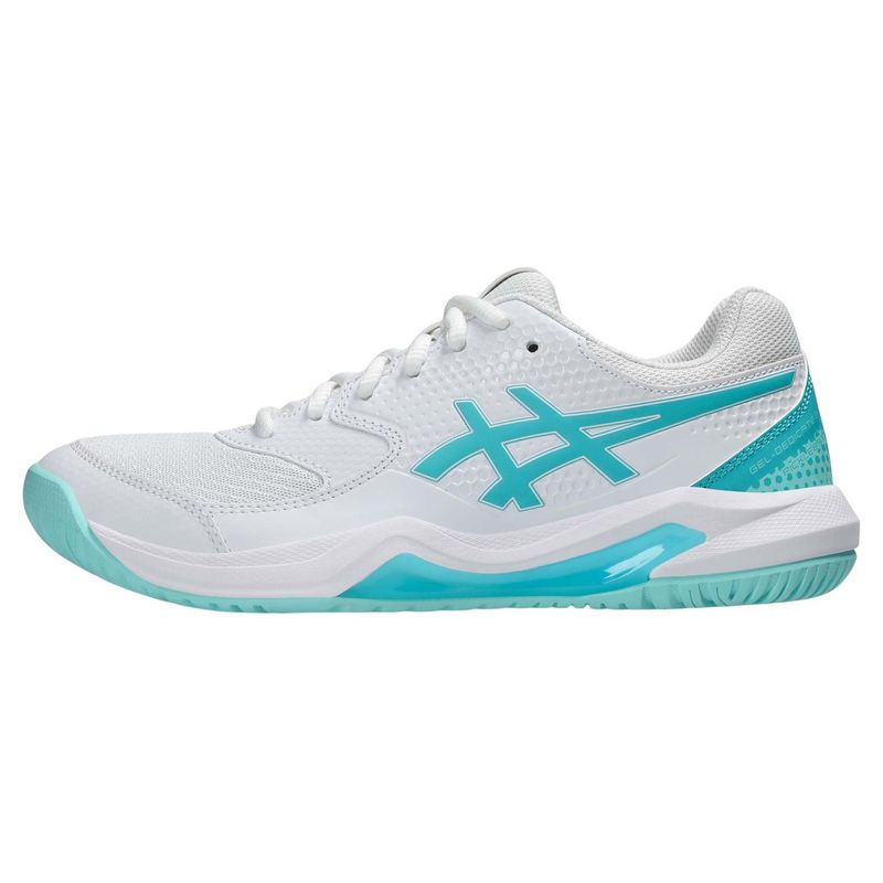Asics-Gel-Dedicate-8-Pickleball-Shoe---Women-s-White---Energy-Aqua