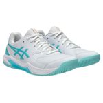 Asics-Gel-Dedicate-8-Pickleball-Shoe---Women-s-White---Energy-Aqua