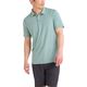 Saxx Droptemp All Day Cooling Short Sleeve Polo - Men's SILVER PINE HEATHER