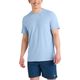 Saxx Droptemp All Day Cooling Short Sleeve Tee BEL AIR BLUE HEATHER
