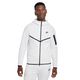 Nike Tech Full-Zip Windrunner Hoodie - Men's Birch Heather / Black