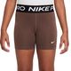 Nike Pro Short - Girl's Fauna Brown / White