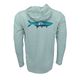 RepYourWater Tarpon Sunrise Flolite Sun Hoodie - Men's Clearwater