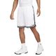 Nike DNA Dri-FIT 8" Basketball Short - Men's White / Black / Black