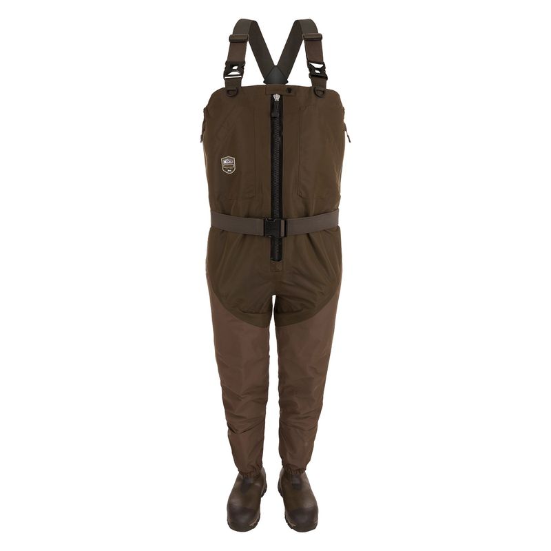 Drake-Waterfowl-Hybrid-Insulated-HND-Guardian-Elite-Front-Zip-Wader---Men-s-Green-Timber