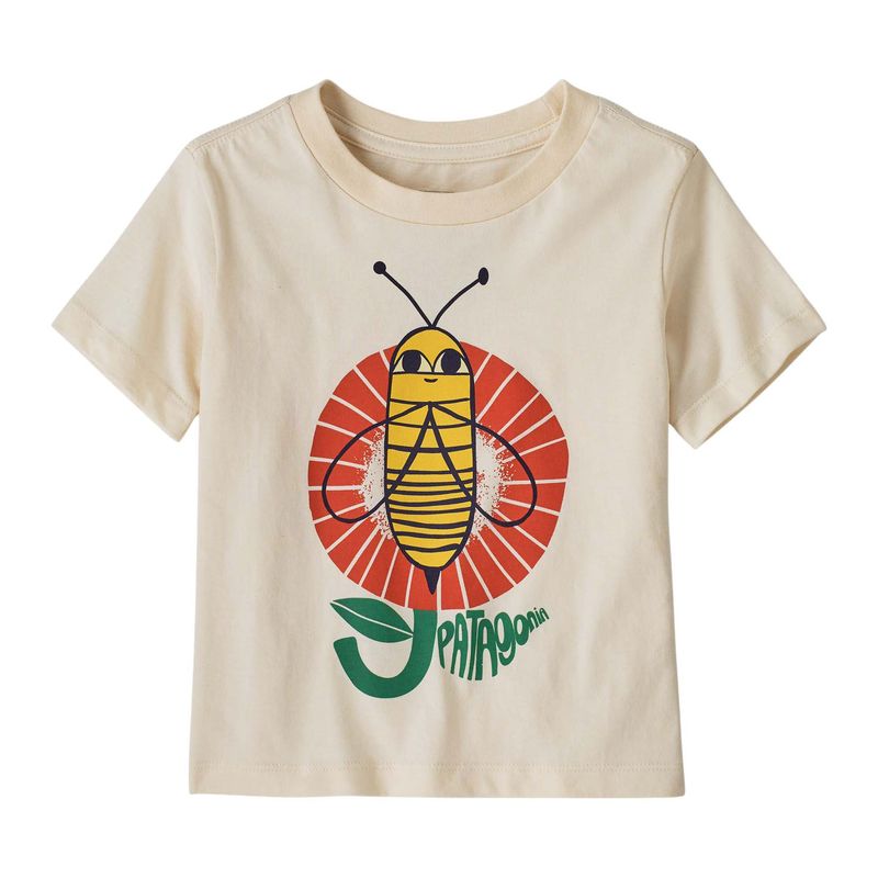 Patagonia-Baby-Long-Sleeved-Graphic-T-Shirt---Infant-Bee-Bright---Undyed-Natural