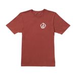 Volcom-Wavvy-Short-Sleeve-Tee---Youth-Mahogany-Heather