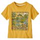 Patagonia Baby Long-Sleeved Graphic T-Shirt - Infant Trailseekers / Nectar Yellow