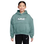 Nike-NSW-Club-Fleece-Boxy-GX-Star-Hoody---Girls--Cannon---White