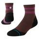 Stance Light Performance Wool Quarter Sock Dark Brown