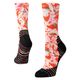 Stance Encyclia Mid Crew Sock - Women's Red
