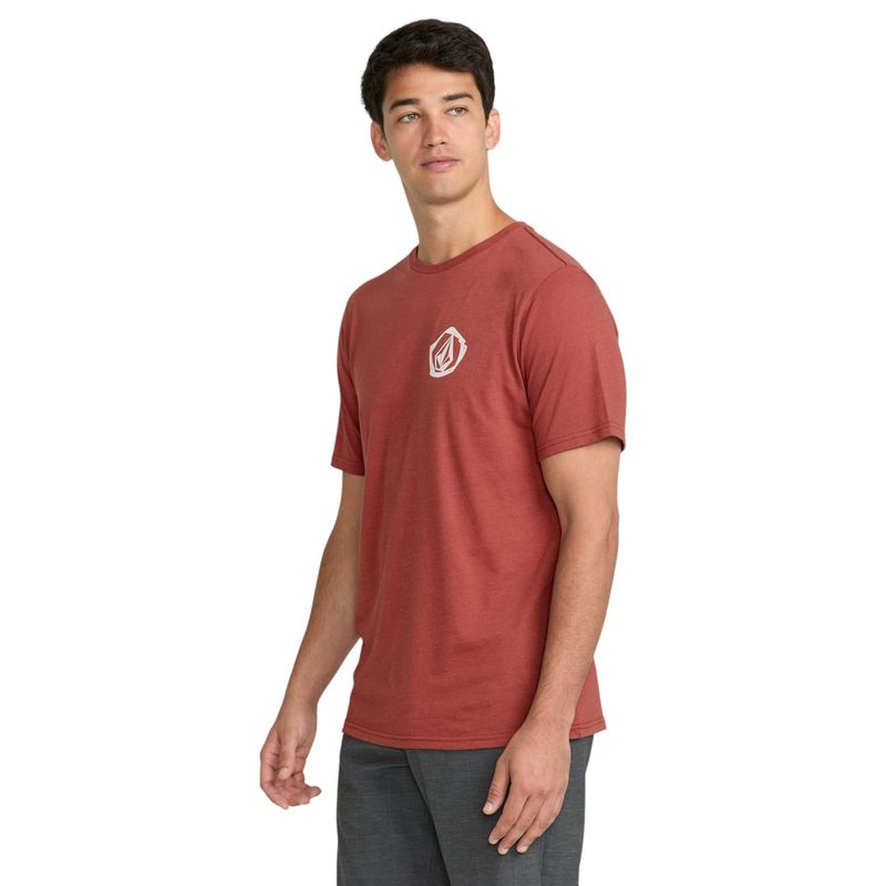 Volcom-Wavvy-Short-Sleeve-Tee---Youth-Mahogany-Heather