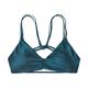 Patagonia Reversible Seaglass Bay Bikini Top - Women's Sea Spray / Tidal Teal