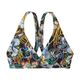 Patagonia Bottom Turn Racerback Bikini Top - Women's Undersea / Black