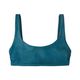 Patagonia Wave For It Bikini Top - Women's Sea Spray / Tidal Teal