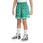 Nike DNA Dri-FIT 5" Basketball Shorts - Kids' Stadium Green / White