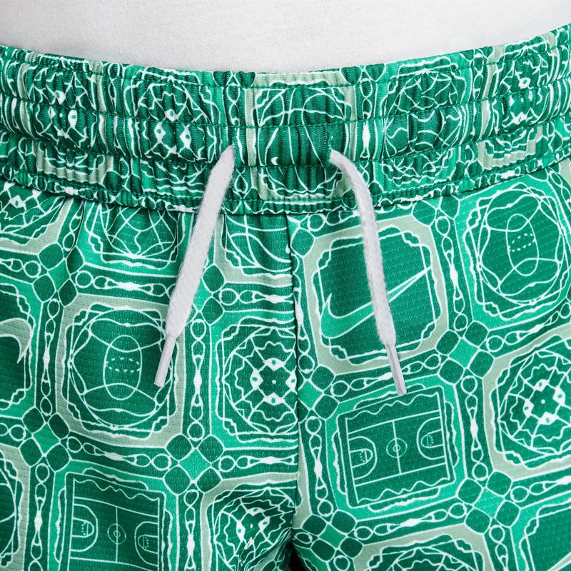 Nike-DNA-Dri-FIT-5--Basketball-Shorts---Kids--Stadium-Green---White