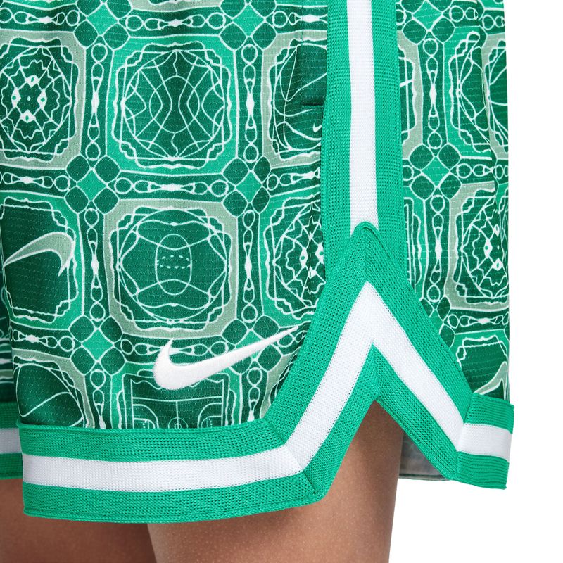 Nike-DNA-Dri-FIT-5--Basketball-Shorts---Kids--Stadium-Green---White