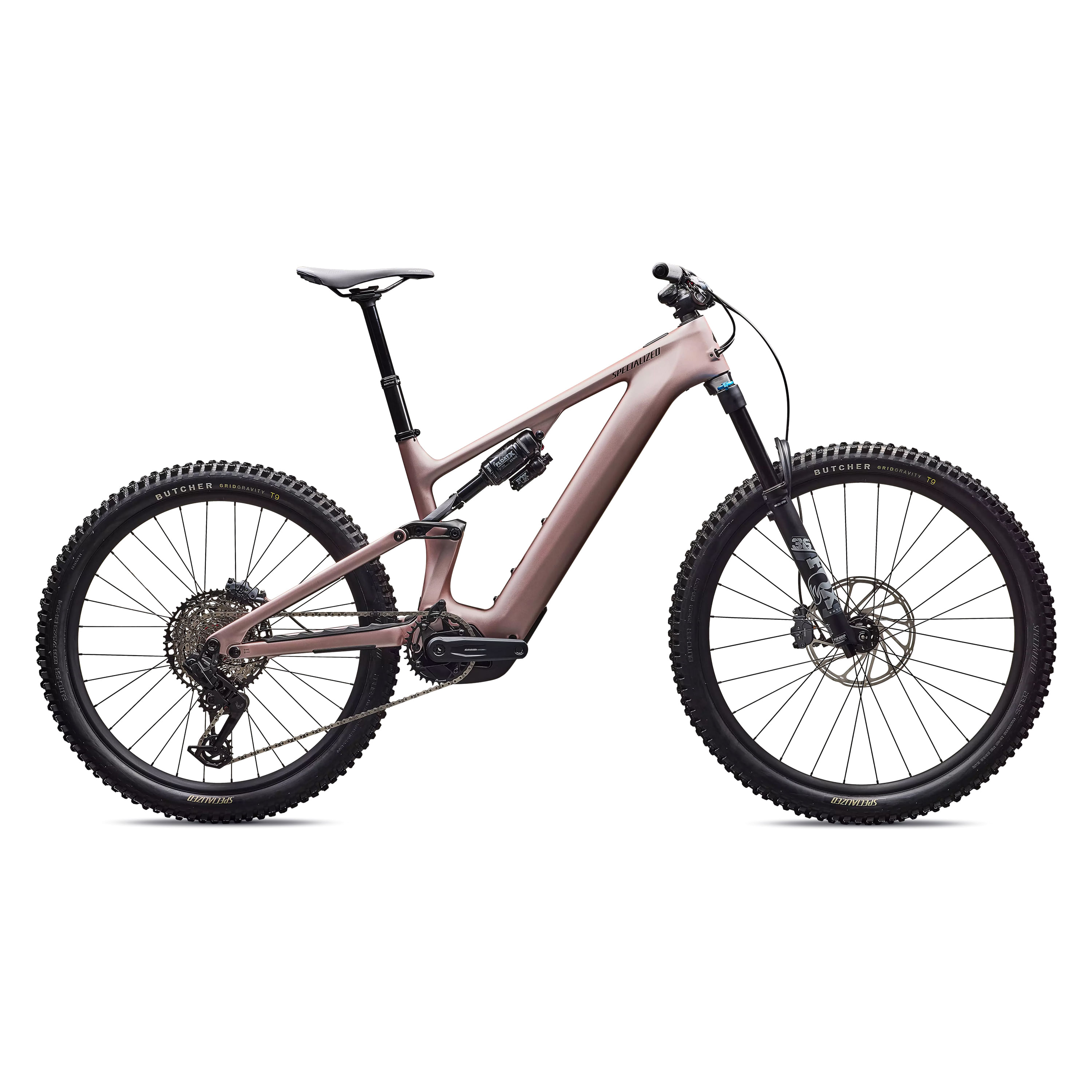 Specialized Turbo Levo 4 Comp Carbon eBike - 2026 Satin Champagne / Metallic Obsidian