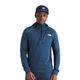 The North Face Mountain Athletics Fleece Hoodie 1/4-Zip - Men's Shady Blue / Summit Navy
