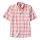 Orvis Out Of The Office Short Sleeve Shirt - Men's Papaya / White