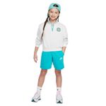 Nike-Sportswear-Club-Fleece-LS-Half-Zip---Girls--Birch-Heather---Dusty-Cactus---Dusty-Cactus