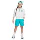 Nike Sportswear Club Fleece LS Half-Zip - Girls' Birch Heather / Dusty Cactus / Dusty Cactus