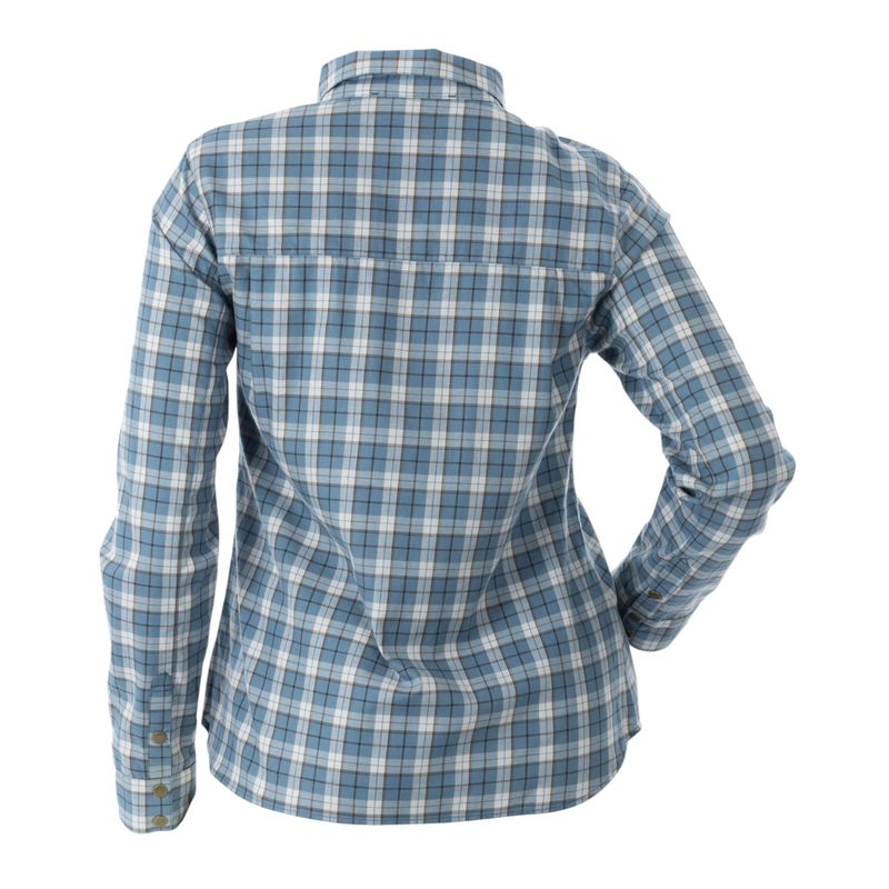DSG-Outerwear-Plaid-Button-Down-Shirt---Women-s-Steel-Blue-Plaid