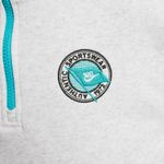 Nike-Sportswear-Club-Fleece-LS-Half-Zip---Girls--Birch-Heather---Dusty-Cactus---Dusty-Cactus
