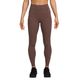 Nike Zenvy Gentle-Support High-Waisted 7/8 Legging - Women's Fauna Brown / Black