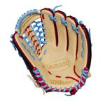 Wilson-A2000-PF92-12.25--Baseball-Glove---Spring-2025-Blonde---Black-SuperSkin---Red