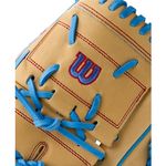WILSON-GLOVE-A2000-SUMMER-2025-B125-Blonde---Sky-Blue---Red