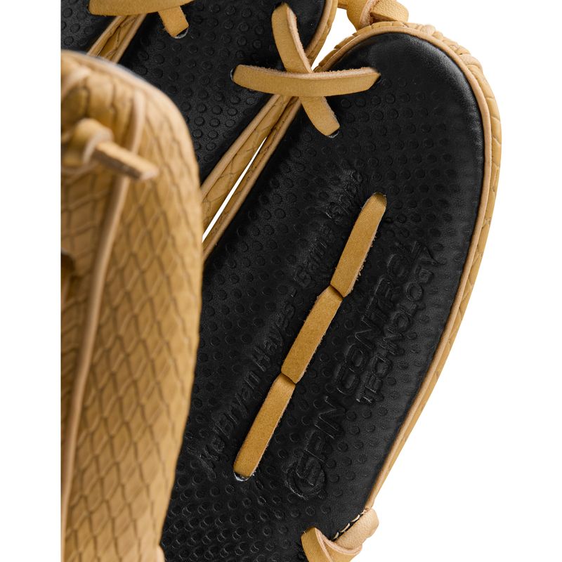 WILSON-GLOVE-A2000-SUMMER-2025-KBH13-Blonde---Blonde-SuperSnakeSkin---Black---Wilson-Yellow