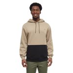Tentree Howson Hoodie - Men's Khaki/Meteorite Black