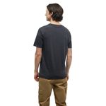 Tentree Juniper Cork Patch T-Shirt - Men's Meteorite Black Heather/Cork Patch
