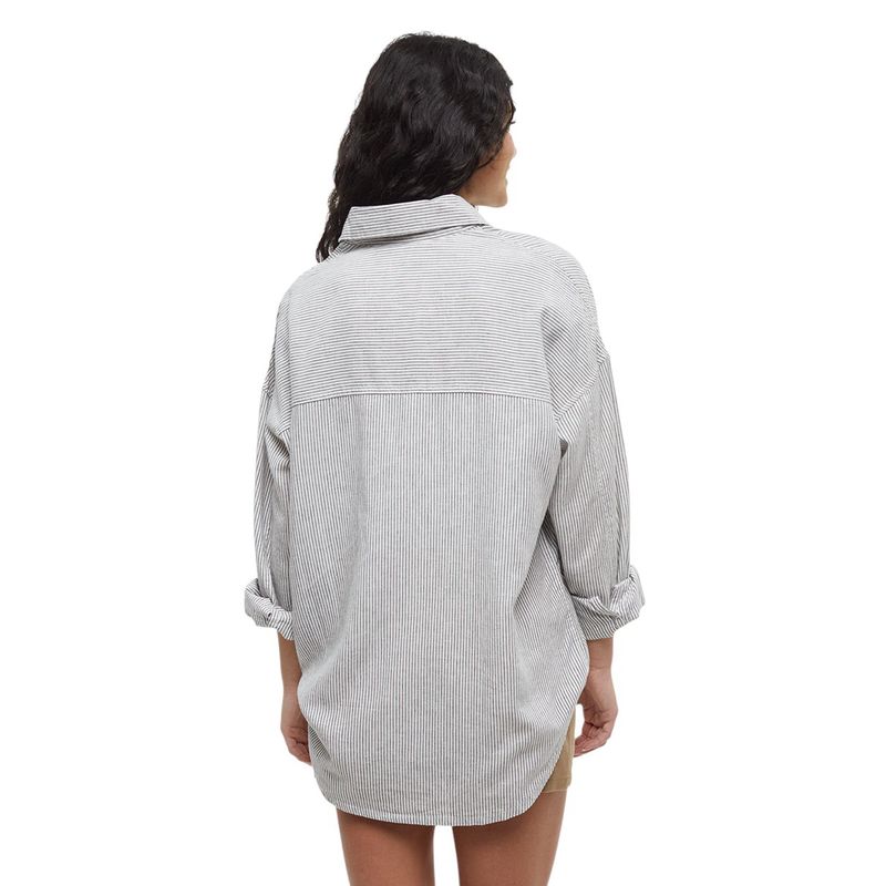 Tentree West End Shirt - Women's Undyed/Graphite