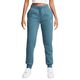 Nike Sportswear Phoenix Fleece Mid-Rise Sweatpants- Women's Smokey Blue / Sail