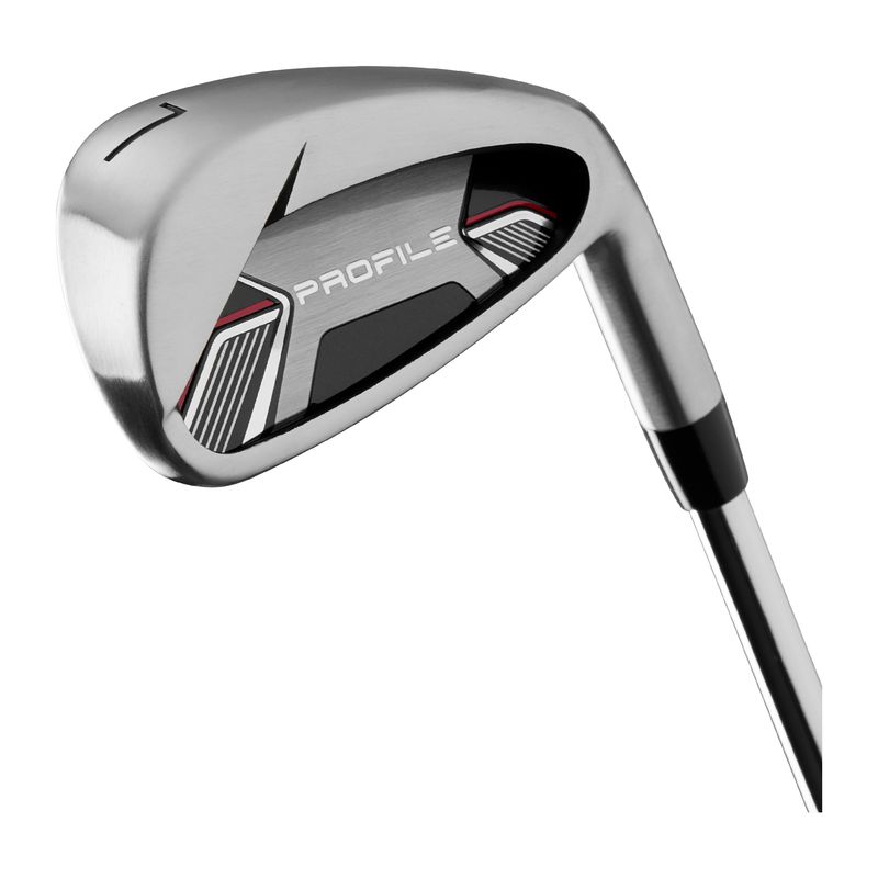 Wilson-Profile-Complete-Golf-Club-Stand-Bag-Set---Men-s-Black---Red