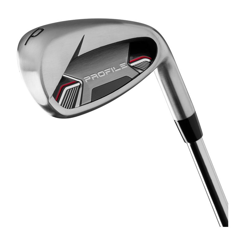 Wilson-Profile-Complete-Golf-Club-Stand-Bag-Set---Men-s-Black---Red