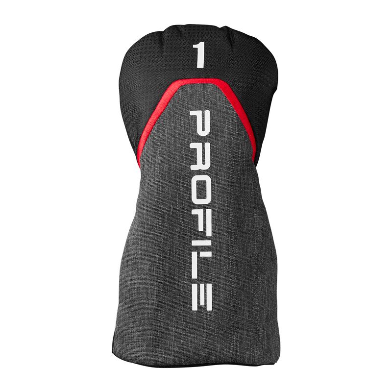 Wilson-Profile-Complete-Golf-Club-Stand-Bag-Set---Men-s-Black---Red