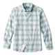 Orvis Ultralight Comfort Stretch Long-Sleeved Shirt - Men's Dark Cyan / White