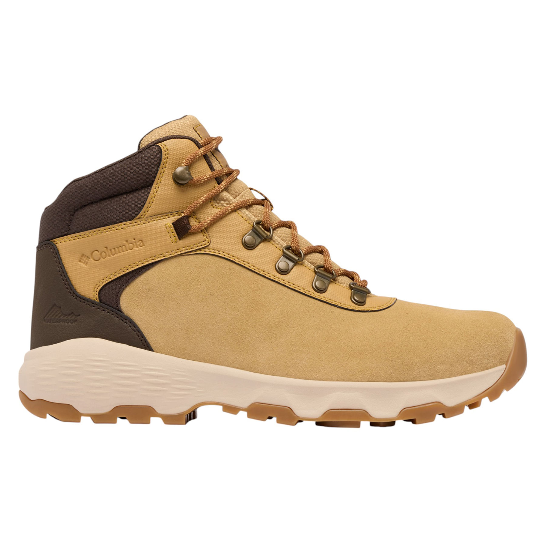Columbia Newton Wander Hiking Shoe - Men's Curry  /  Cordovan