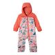 Columbia Critter Jitters III Rain Suit - Toddler Satin Pink Outerbounds / Hot Coral