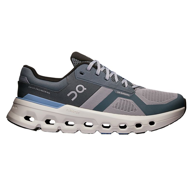 On Cloudrunner 2 Running Shoe - Men's Alloy / Chambray