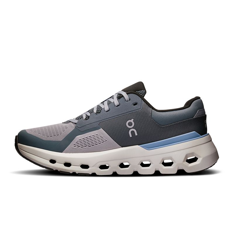 On Cloudrunner 2 Running Shoe - Men's Alloy / Chambray