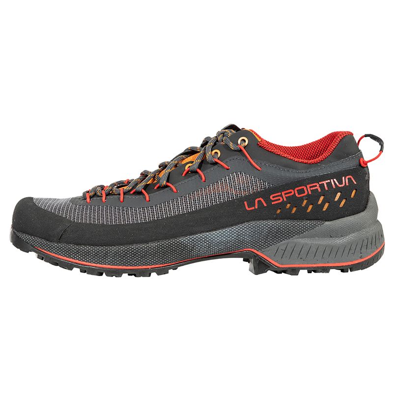 La-Sportiva-TX4-EVO-ST-Shoe---Men-s-Carbon---Mountain-Red