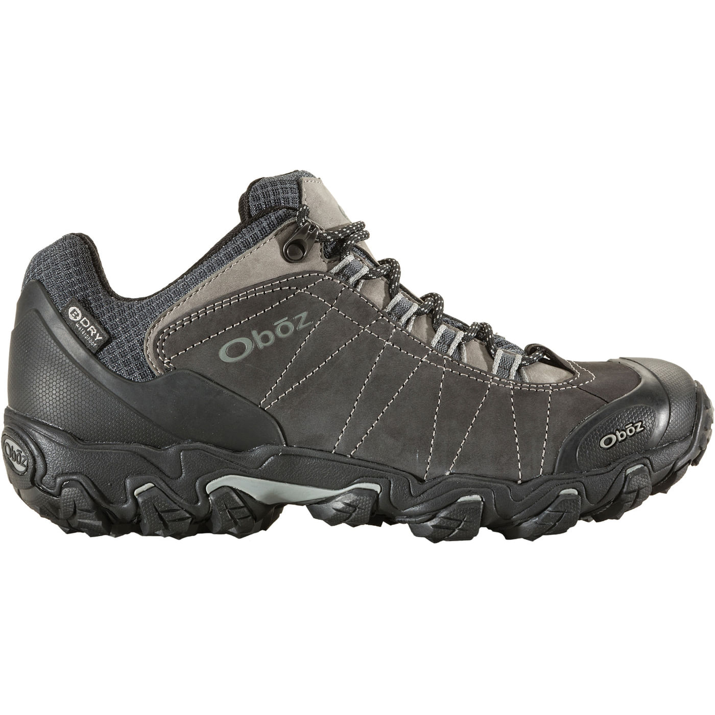Oboz Bridger Low Waterproof Shoe - Men's Dark Shadow