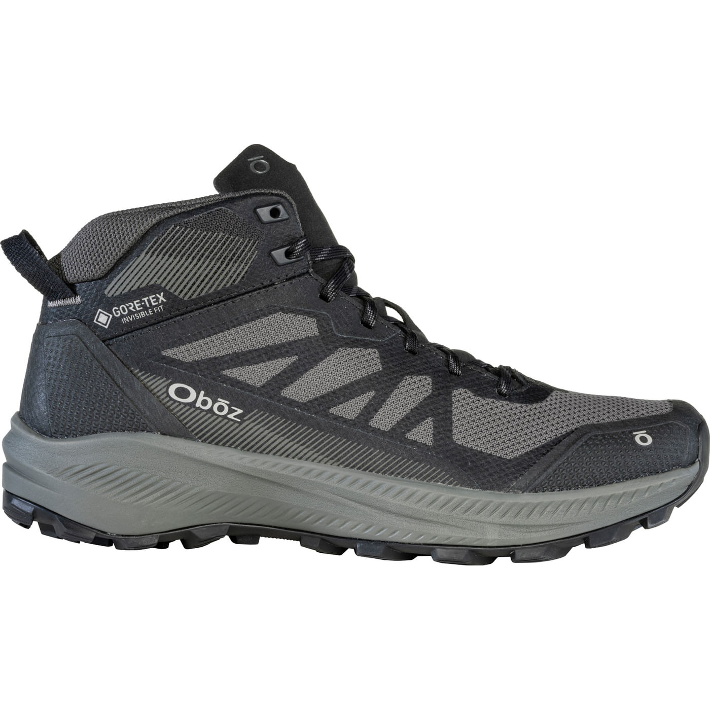 Oboz Katabatic LT Mid GTX Waterproof Hiking Boot - Men's Black Sea