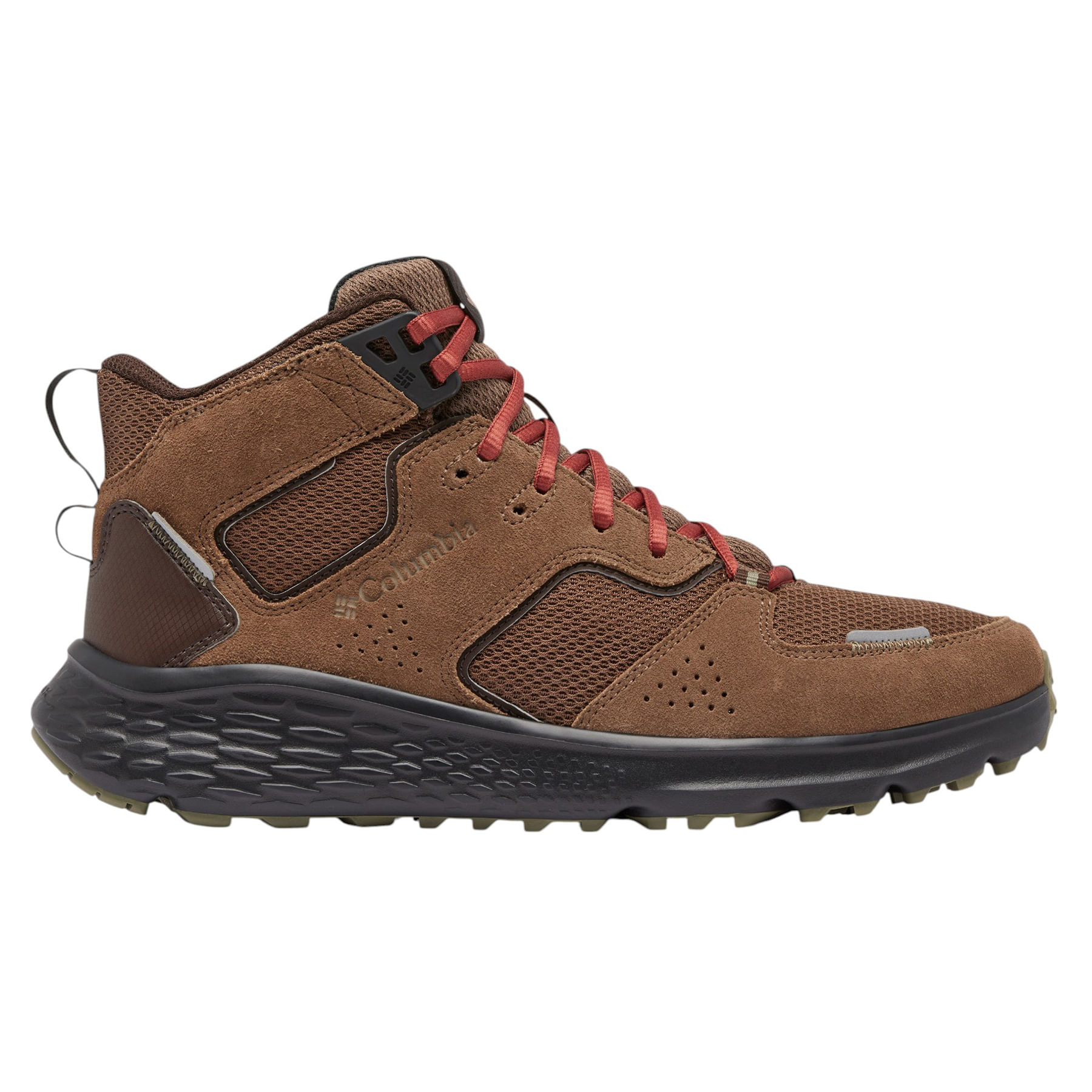 Columbia Benson Mid Shoe - Men's Dark Brown / Spice