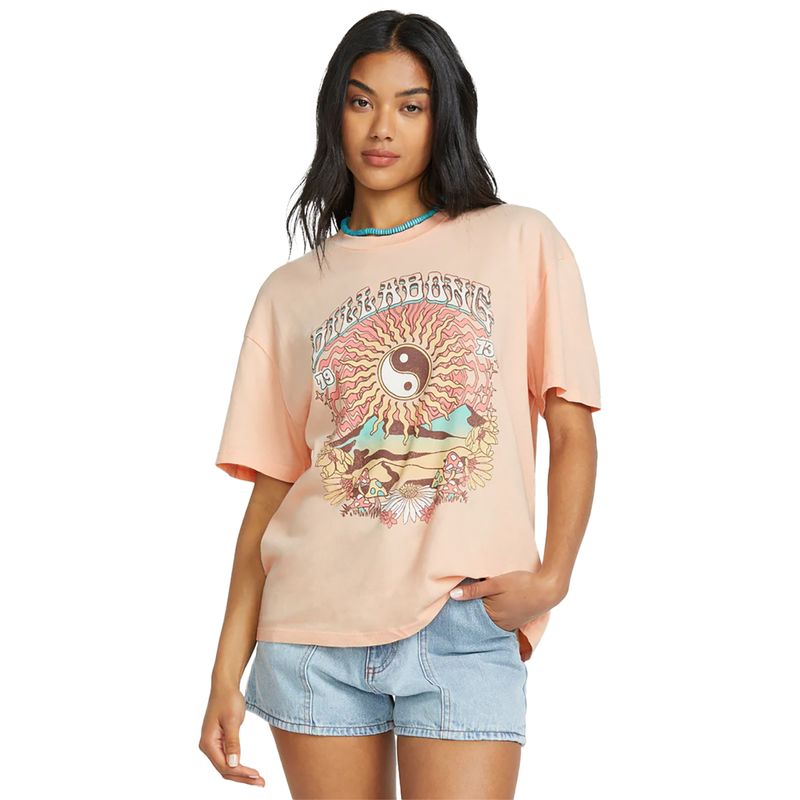 Billabong-In-The-Balance-Short-Sleeve-Tee---Women-s-Soft-Peach